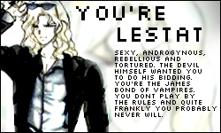 I'm Lestat!